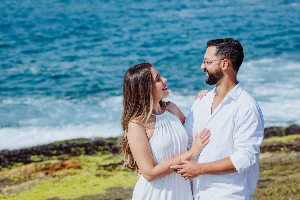 Ensaio de Casal no Costão de itacoatiara