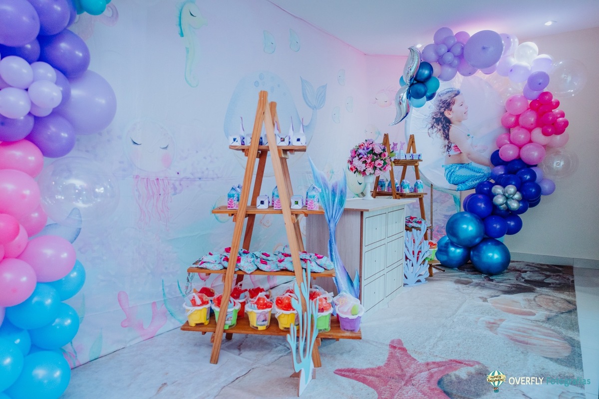 Aniversário com o Tema Fundo do mar em Niterói