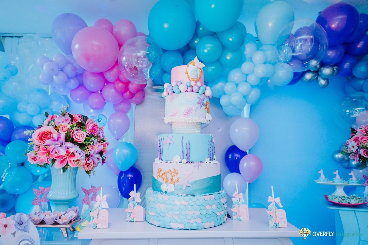 Aniversário com o Tema Fundo do mar em Niterói