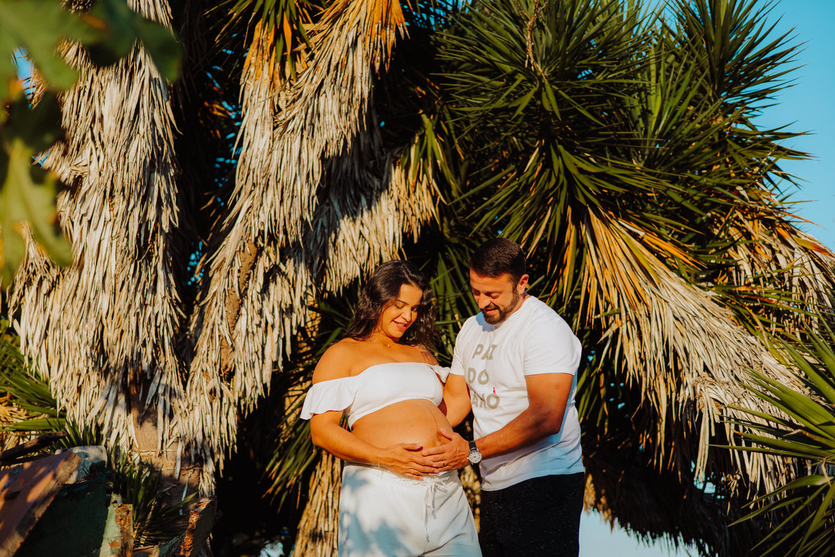 Ensaio de Gestante na praia de Camboinhas em Niterói