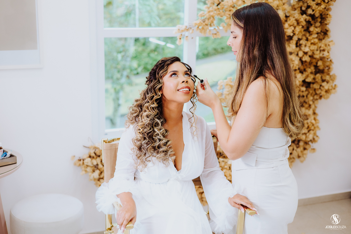 making Of de noiva em Rio Bonito