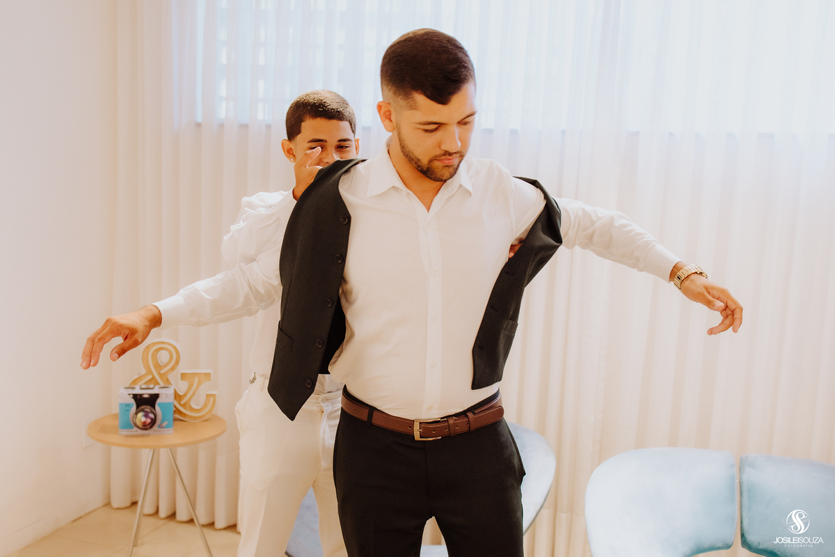 making of do Noivo no Espaço Ceccarelli