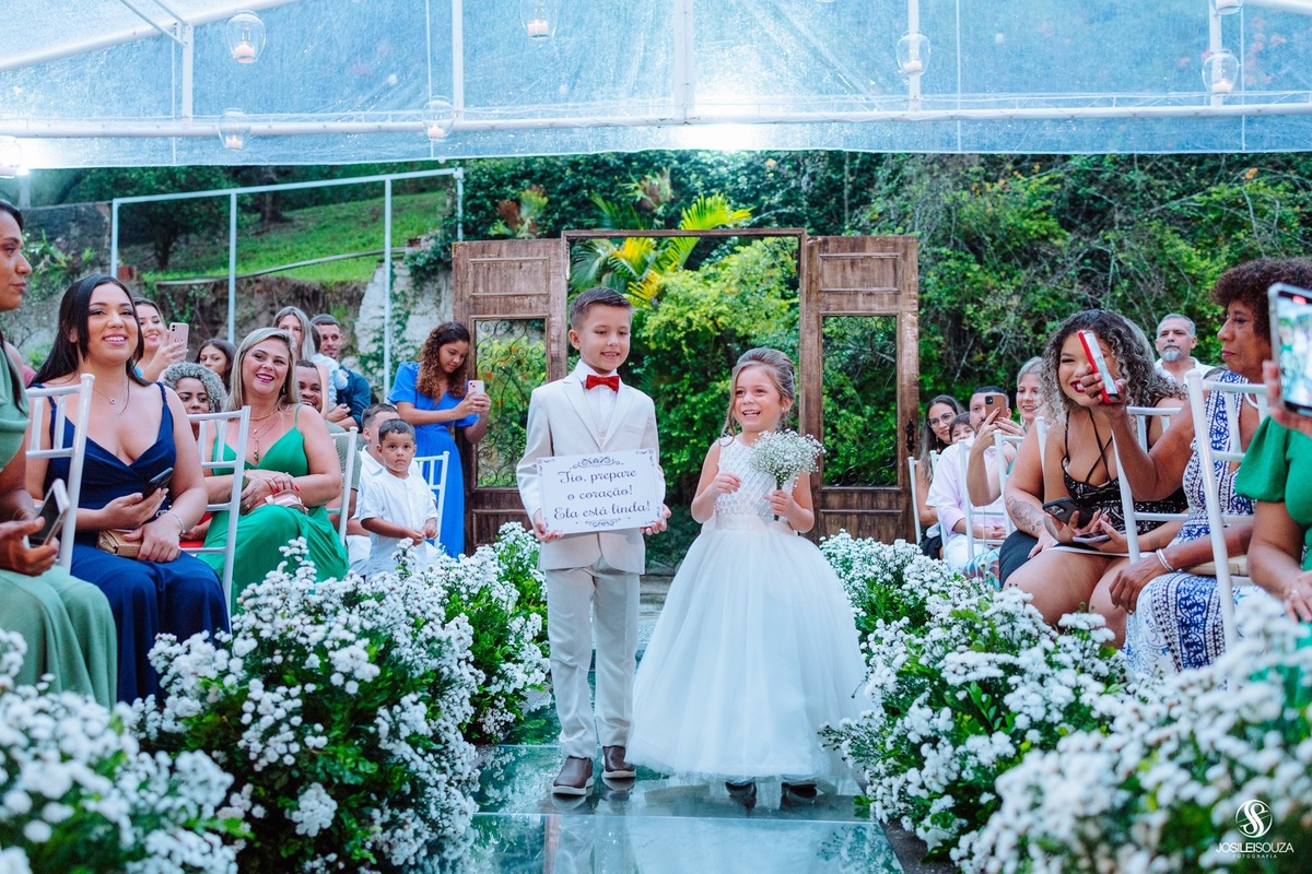 Casamento ao ar livre em São Gonçalo