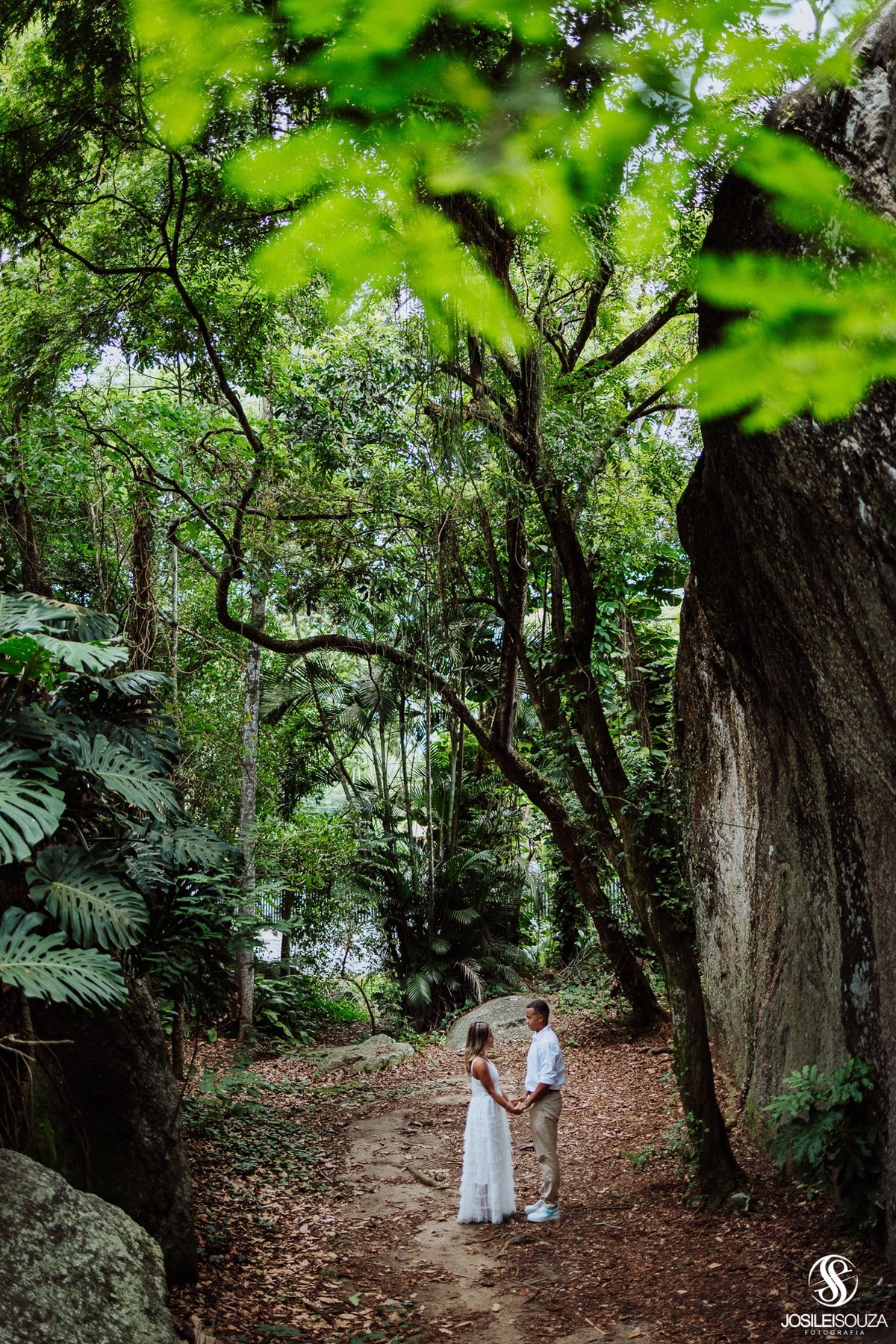 ensaio no jardim botânico 