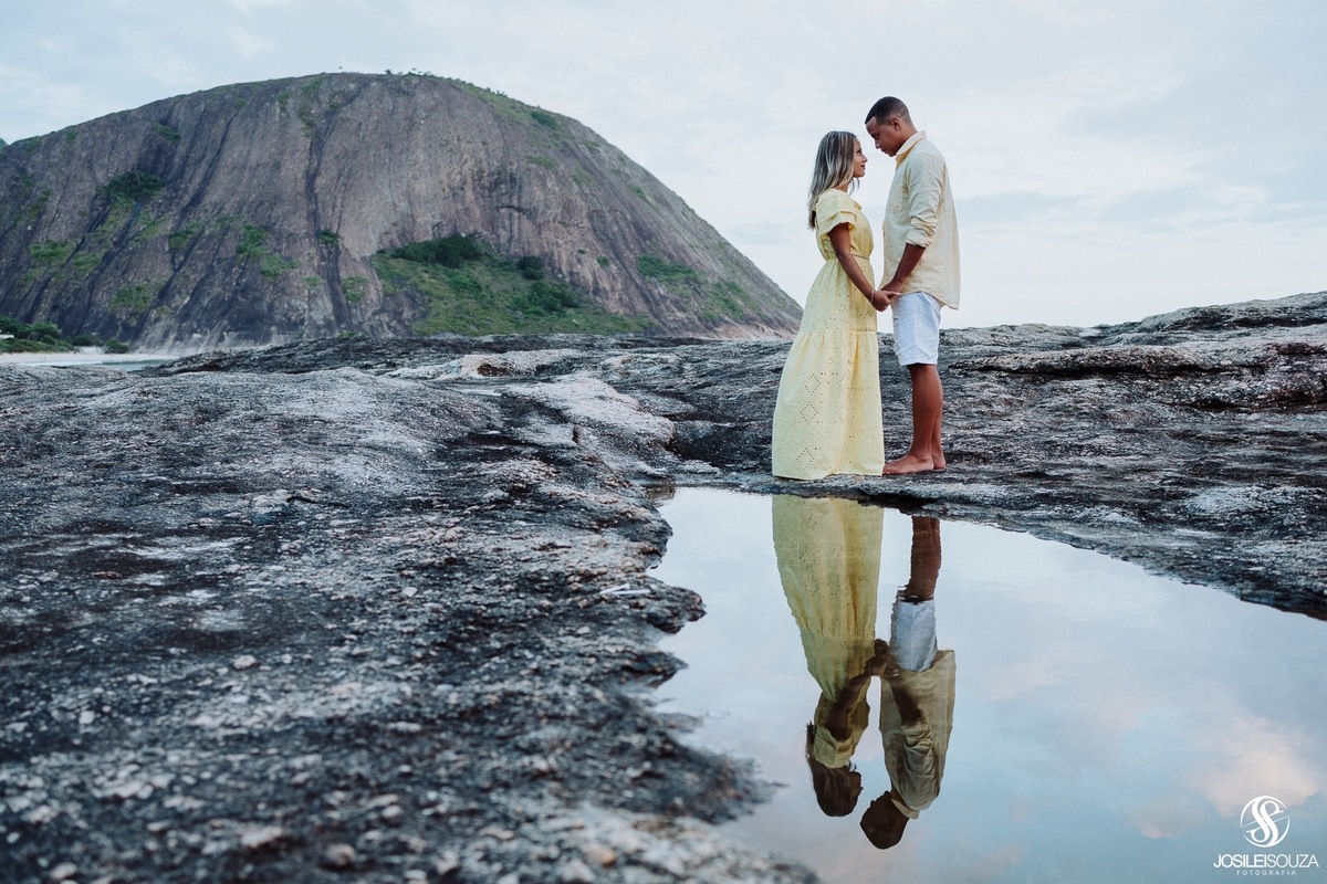Ensaio fotográfico na praia de itacoatiara em niterói