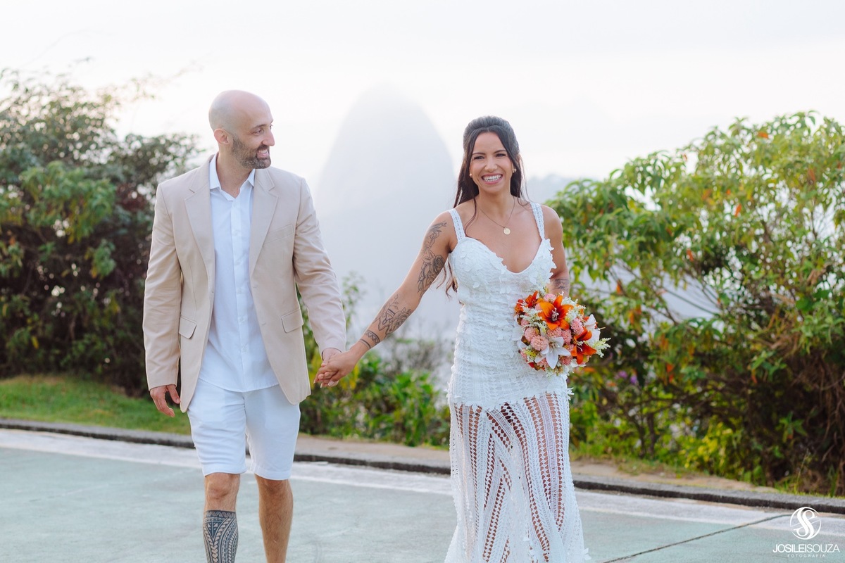 Ensaio Pré Wedding no mirante Dona Marta