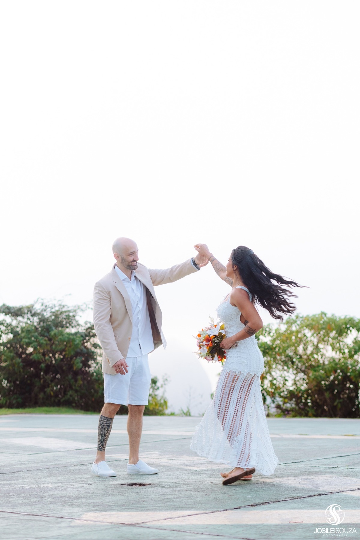 Ensaio Pré Wedding no mirante Dona Marta