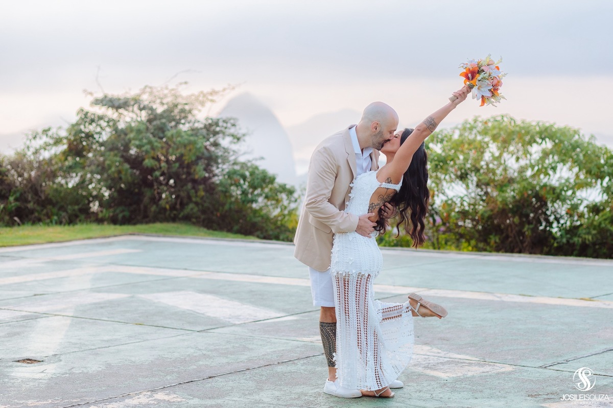 Ensaio Pré Wedding no mirante Dona Marta