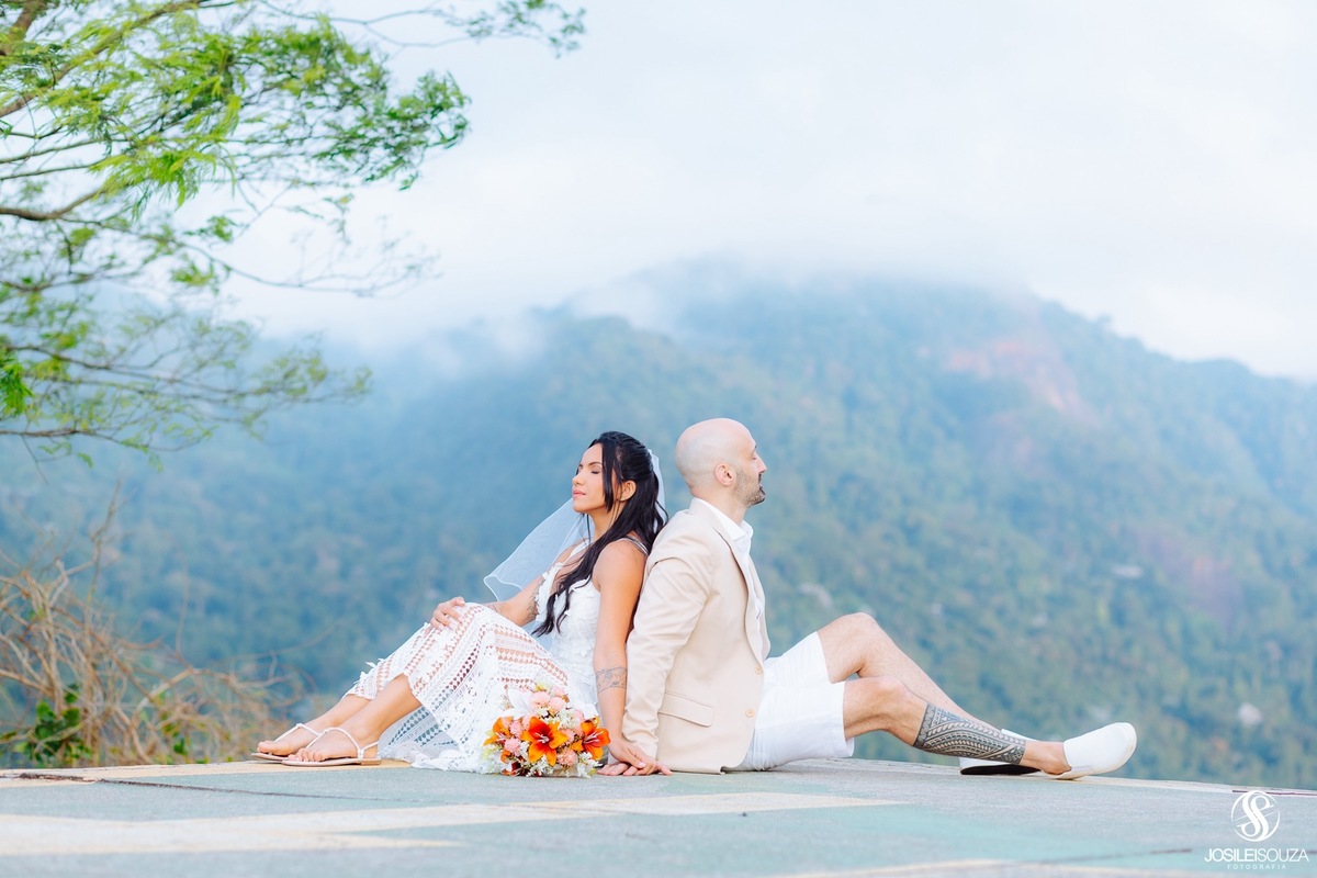Ensaio Pré Wedding no mirante Dona Marta