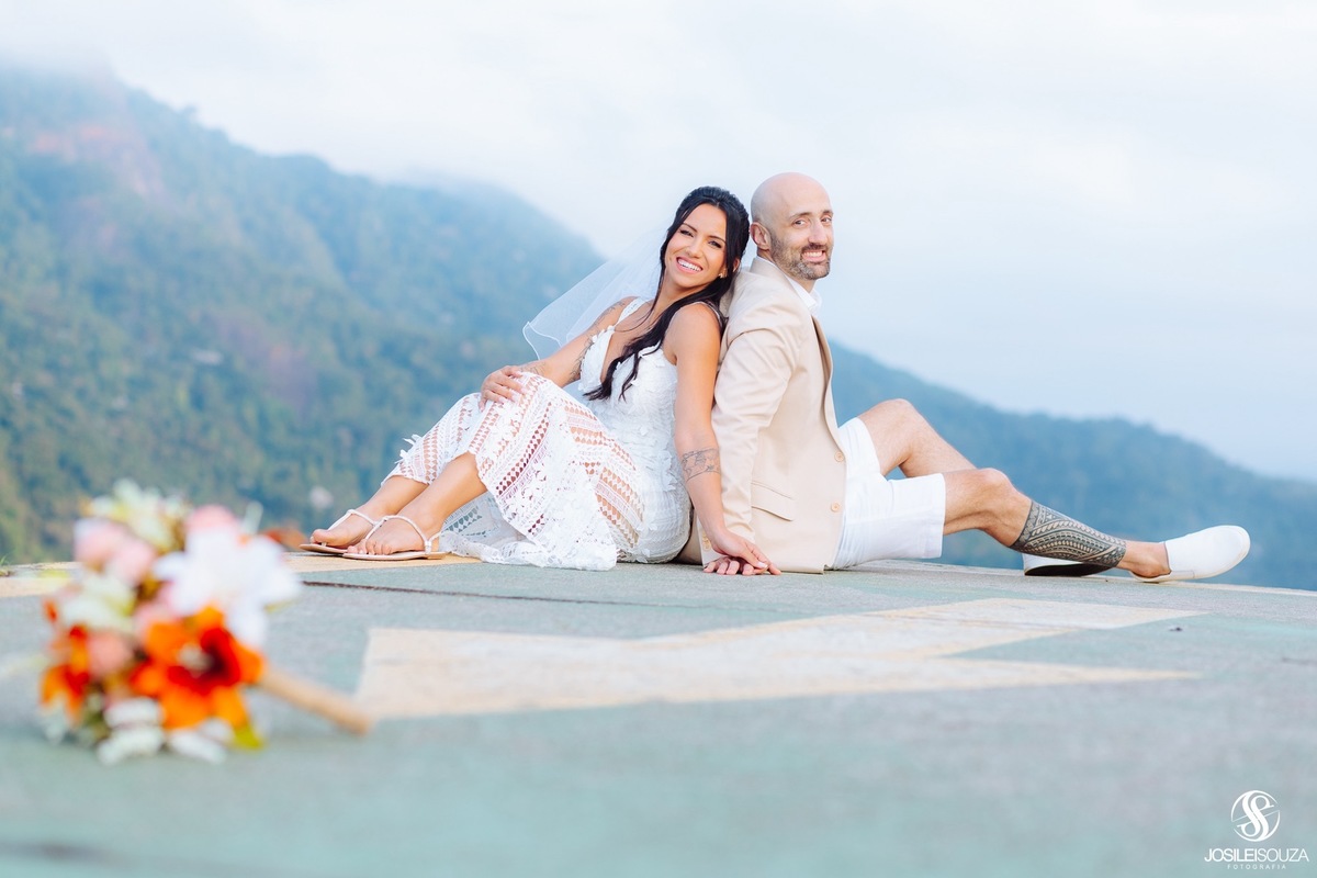 Ensaio Pré Wedding no mirante Dona Marta RJ