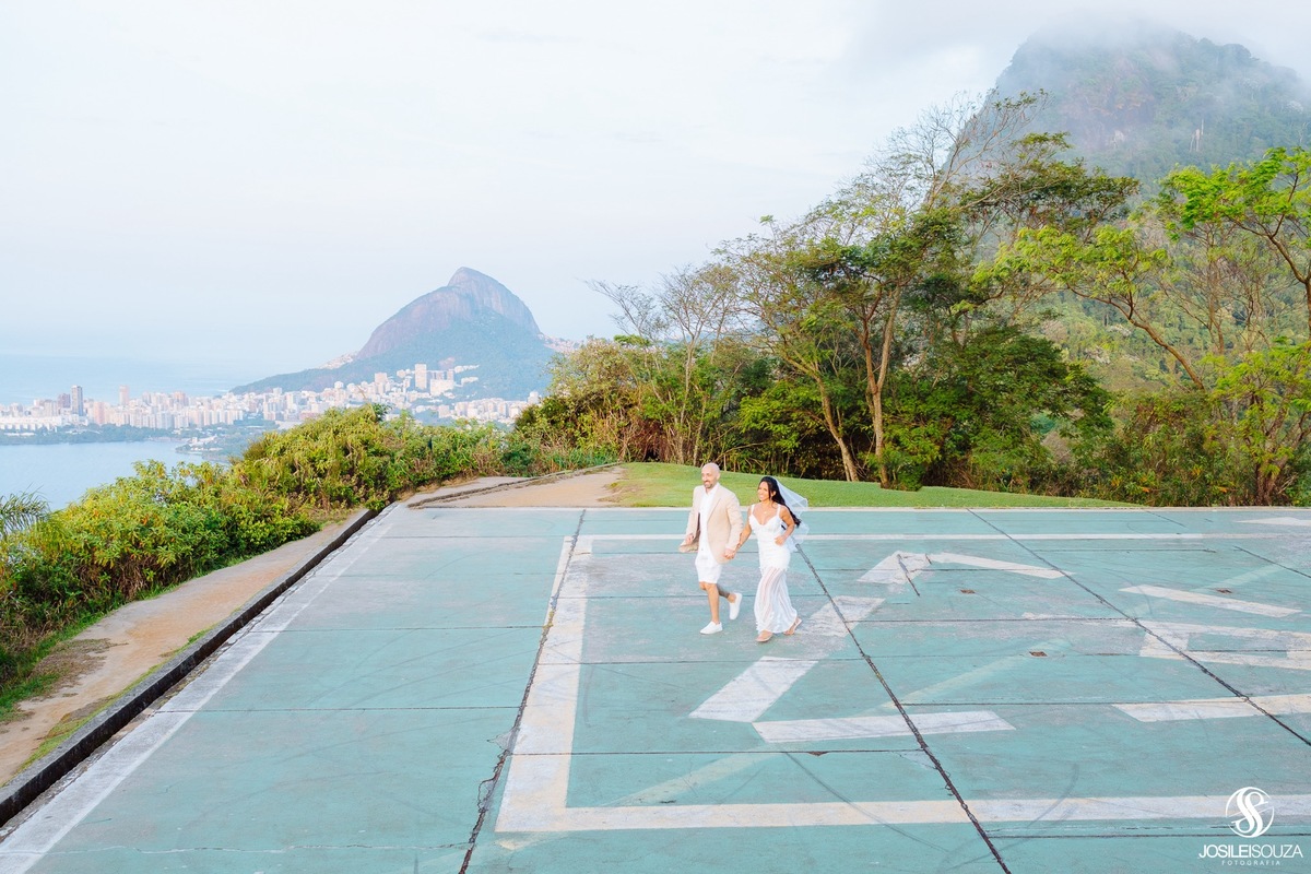 Ensaio Pré Wedding no mirante Dona Marta RJ