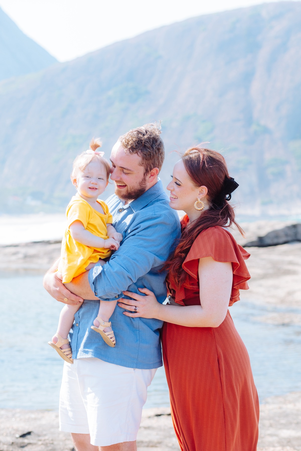 Ensaio Família na praia de Itacoatiara