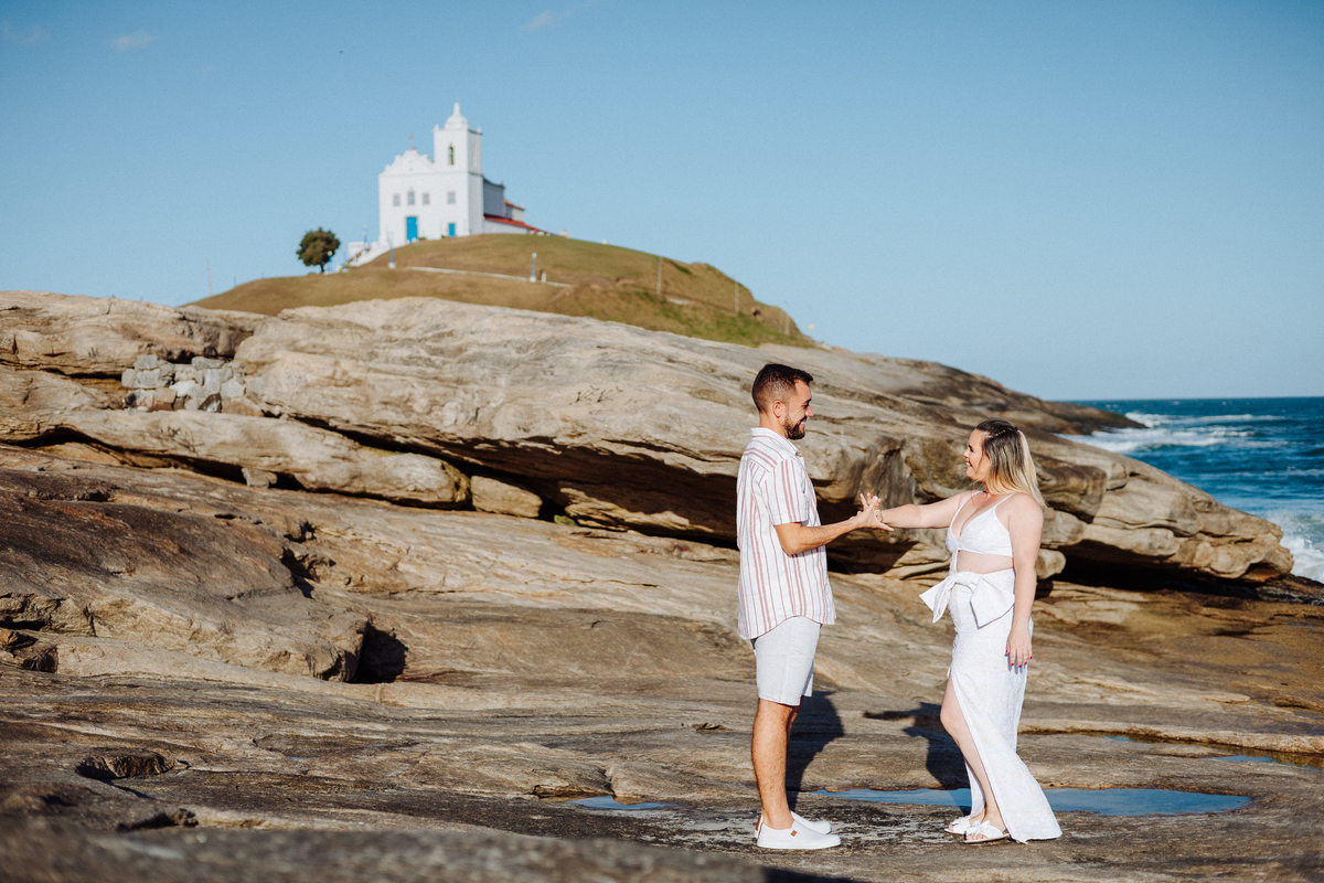 Ensaio de Casal em Praia no RJ