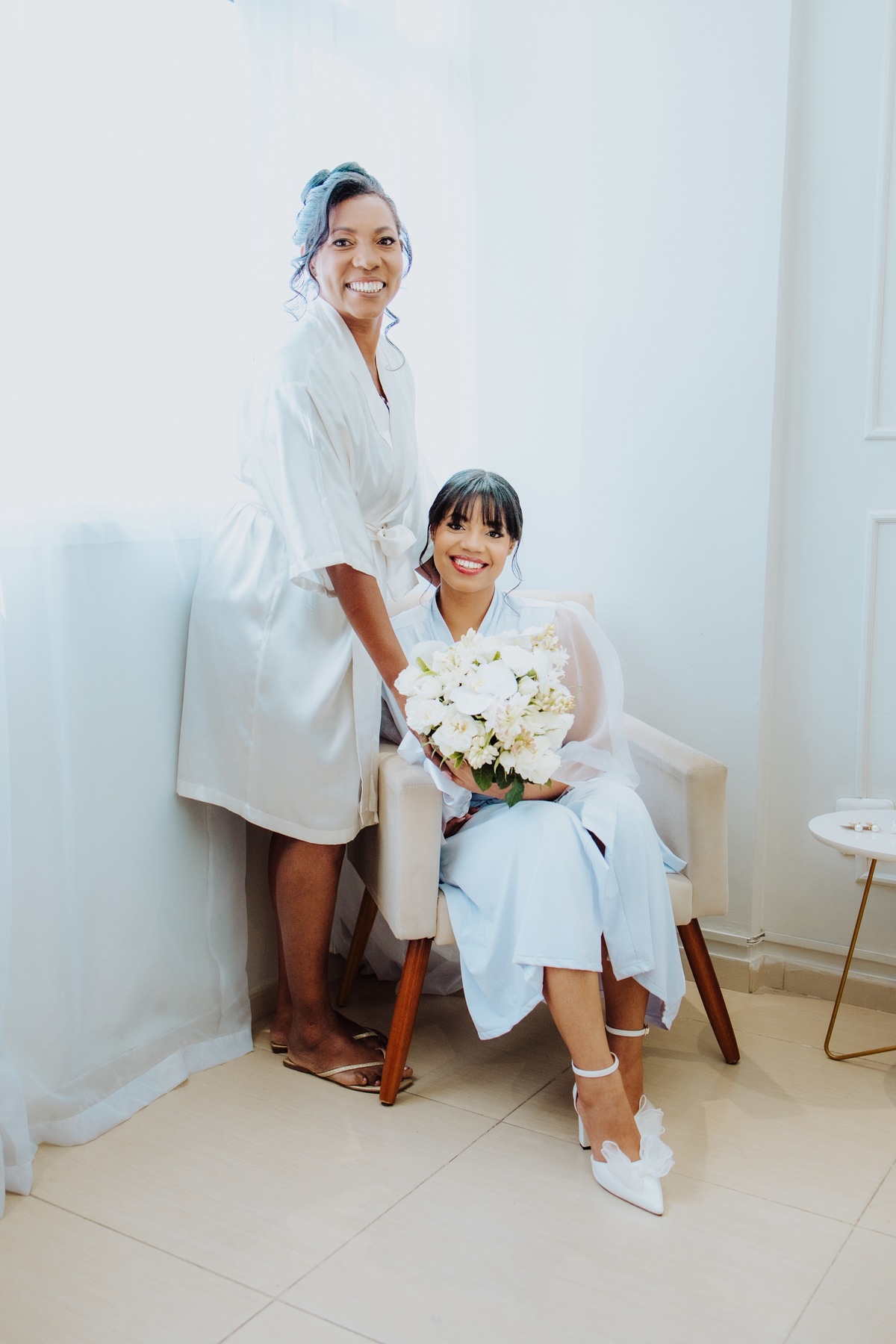 Making Of Noiva no Ateliê Talita Duarte em São Gonçalo - RJ