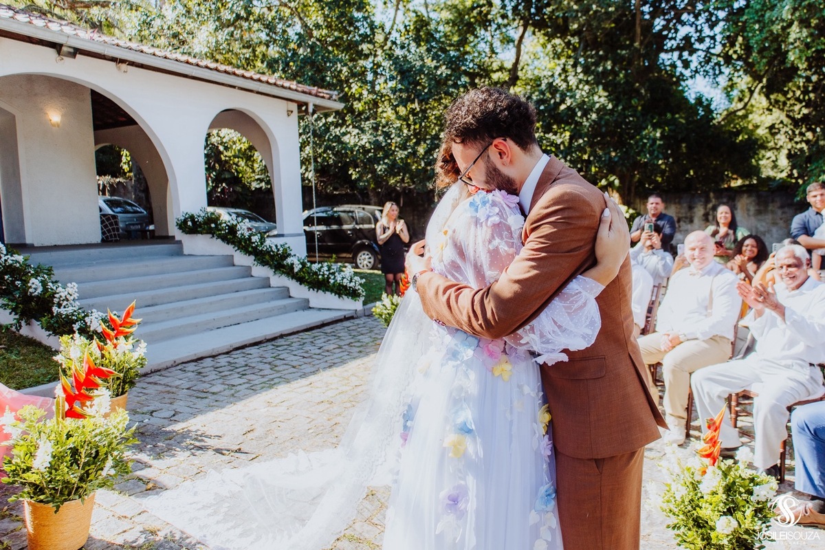 Casamento em casa de Airbnb em Maricá - RJ