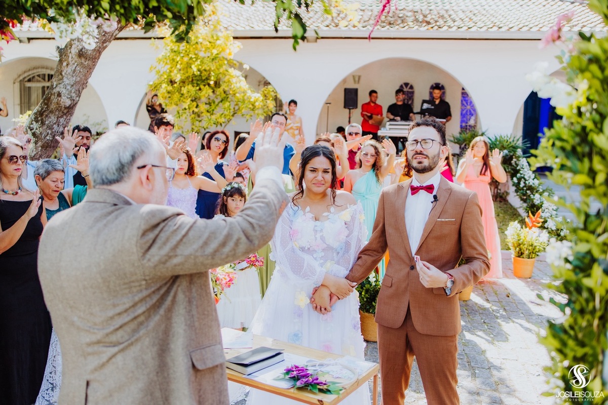 Casamento em casa de Airbnb em Itaboraí - RJ