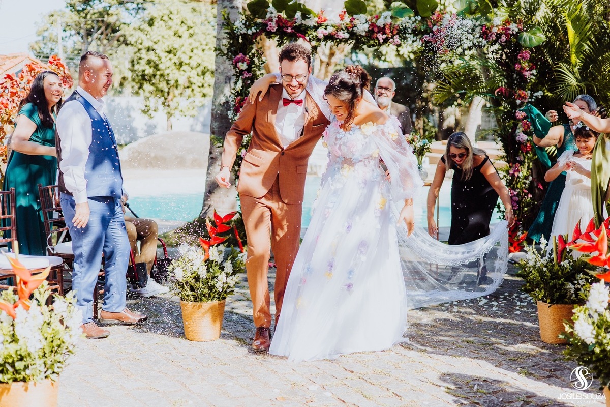 Casamento em casa de Airbnb em Itaboraí - RJ