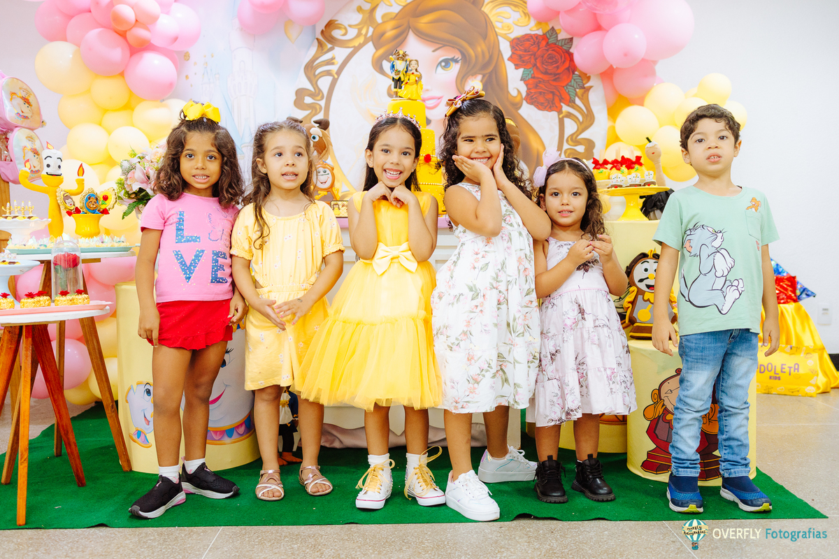 Aniversário da Bela e a Fera em condomínio em Niterói