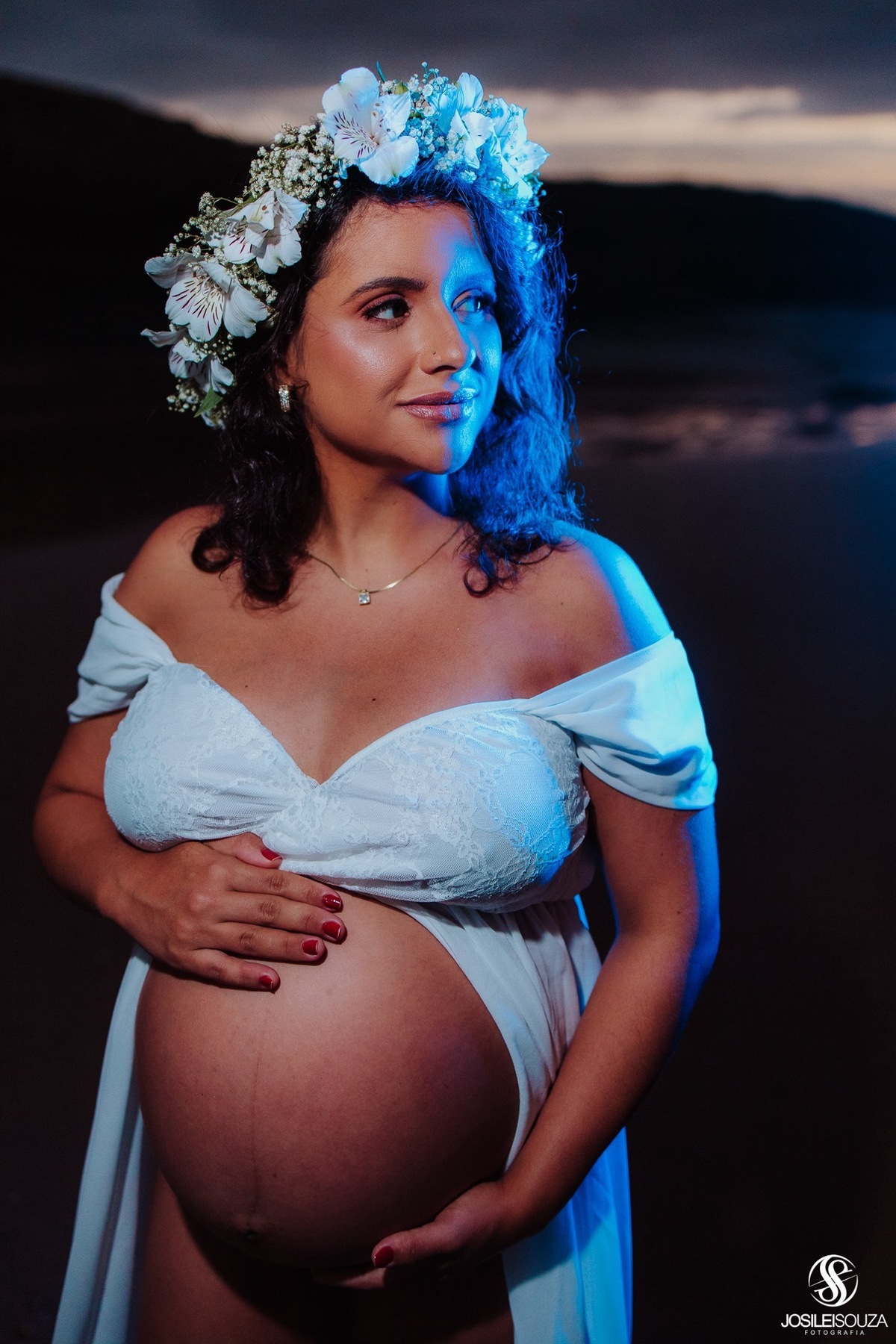 Ensaio de Gestante na Praia de Camboinhas em Niterói