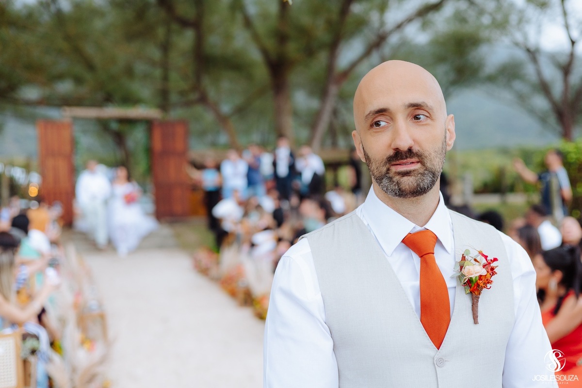 Casamento no fim de tarde na Praia da Barra da Tijuca RJ