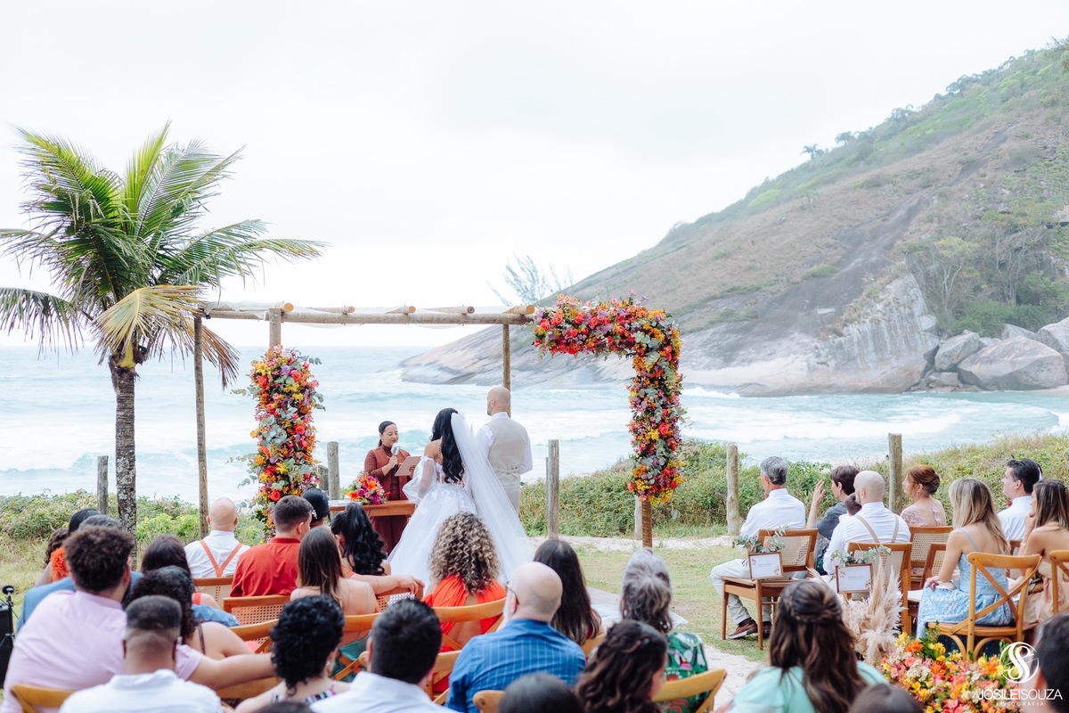 casando na praia no Rio de janeiro