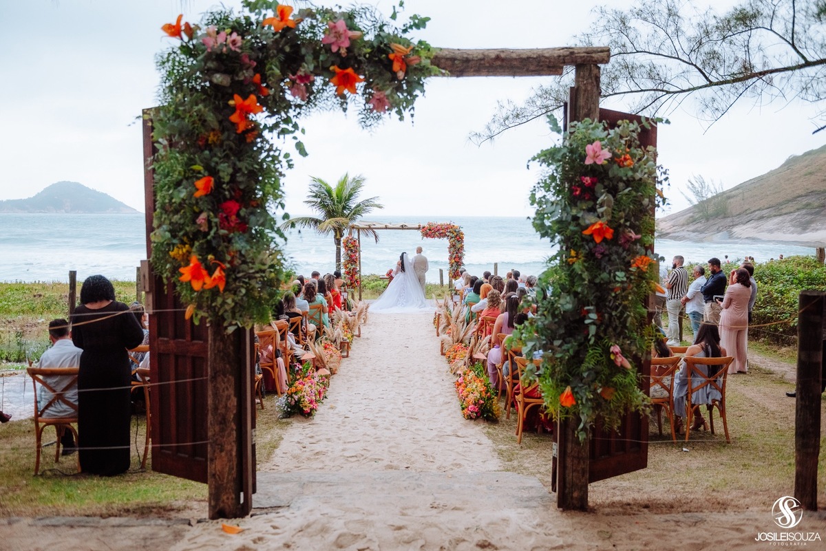casando na praia no Rio de janeiro