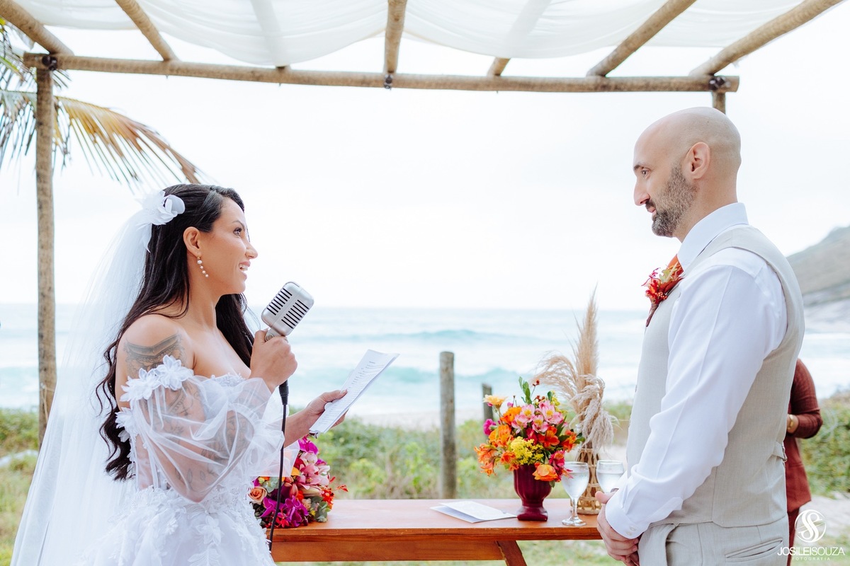 Fotógrafo de Casamento na praia no Rio de janeiro