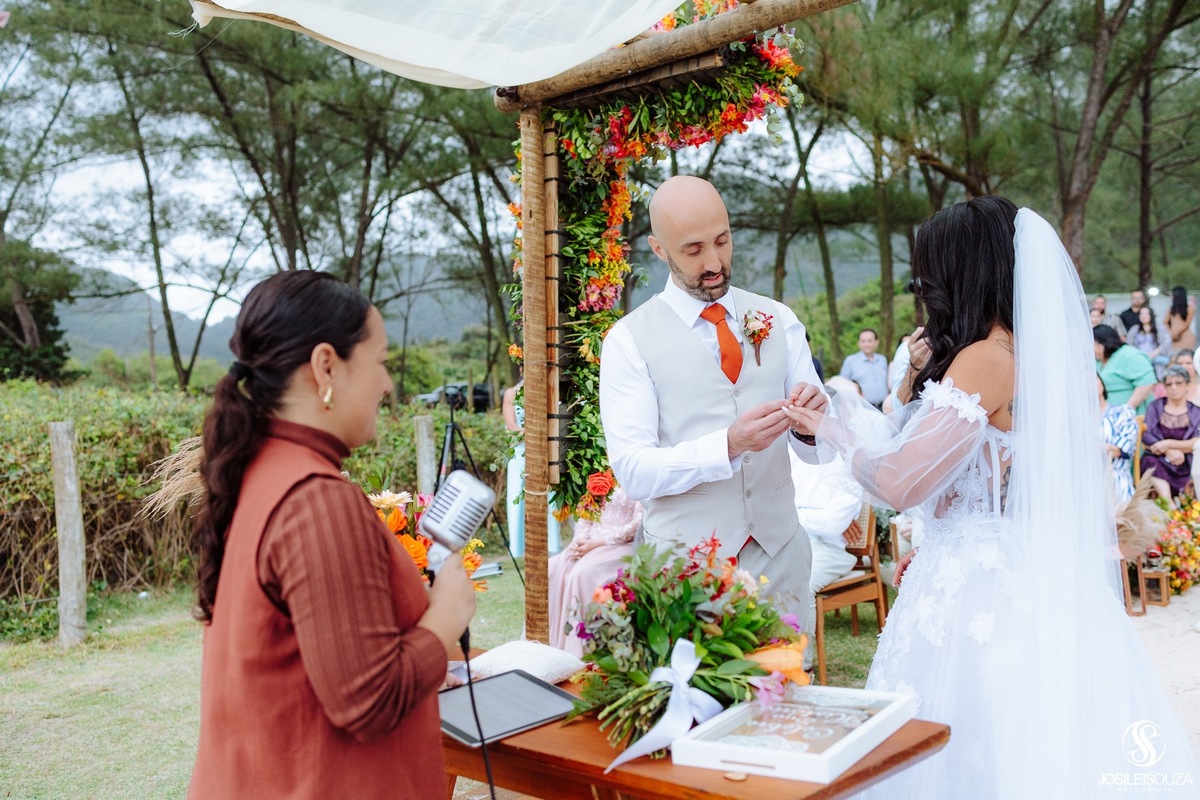Fotógrafo de casamento ao ar livre no Rio de Janeiro com boas avaliações