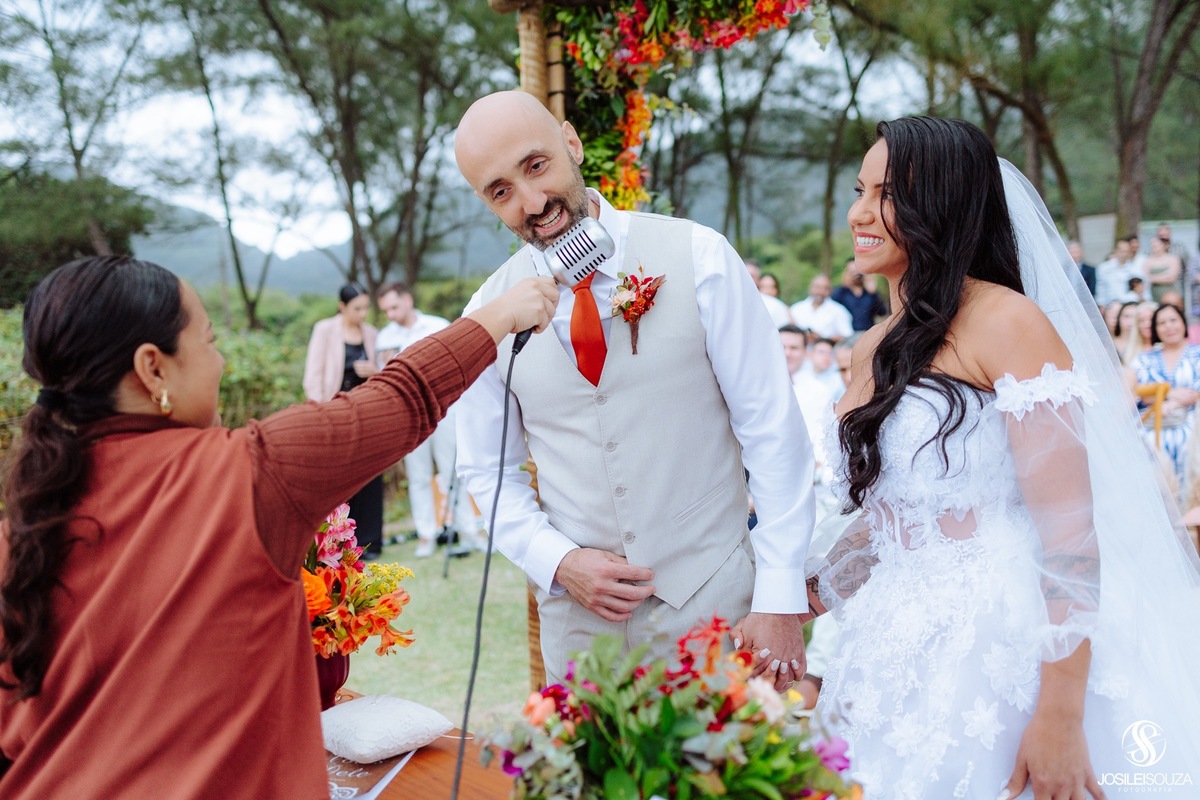 Casamento com visual do Rio de Janeiro