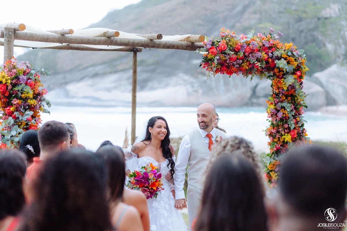 Casamento com visual do Rio de Janeiro