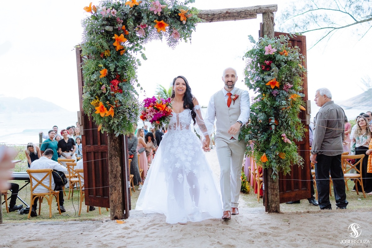 Casamento com visual do Rio de Janeiro