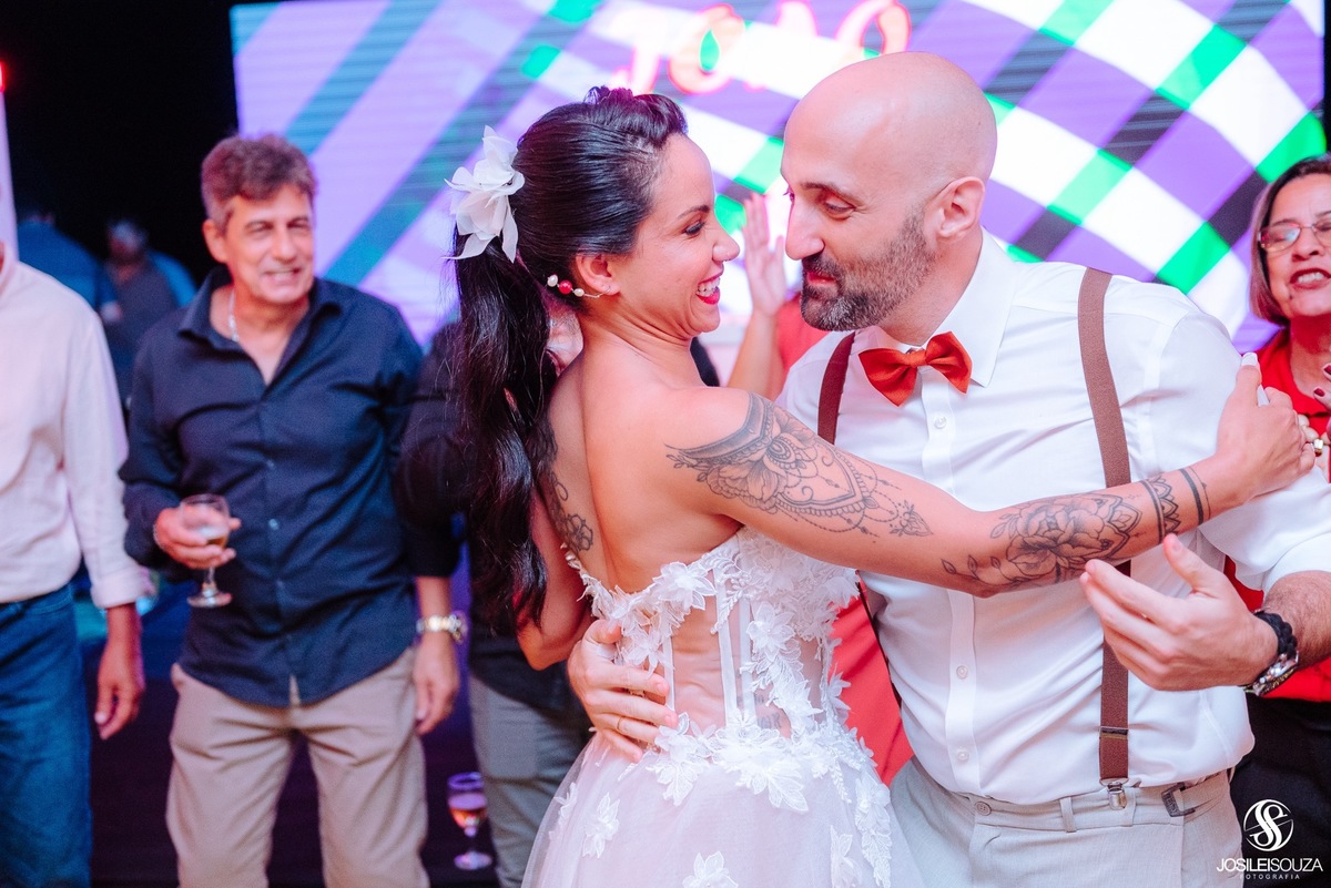 Fotógrafo de casamento na praia