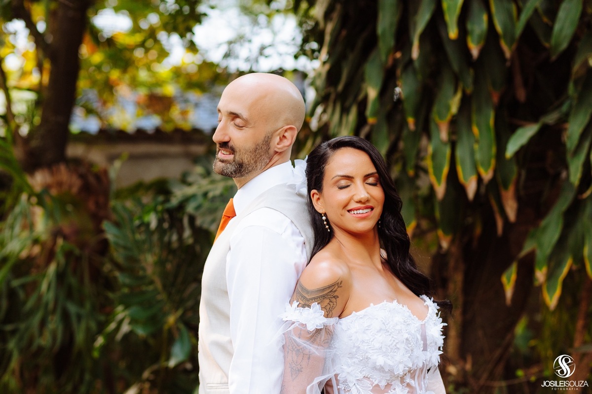 First touch dos noivos na barra da tijuca
