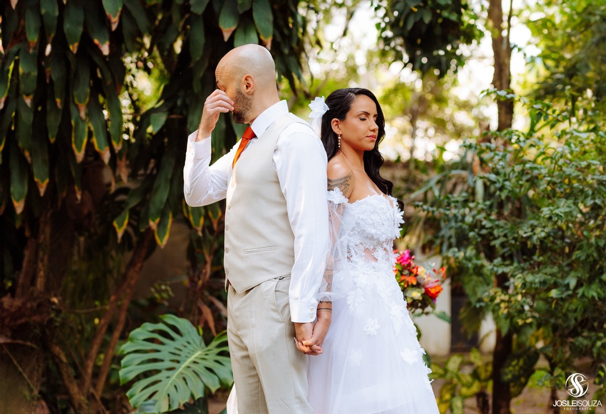 First touch dos noivos na barra da tijuca