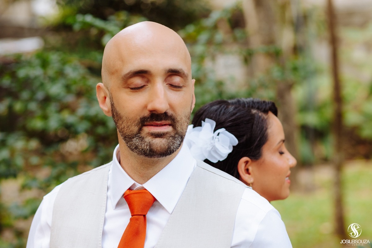 First touch dos noivos na barra da tijuca