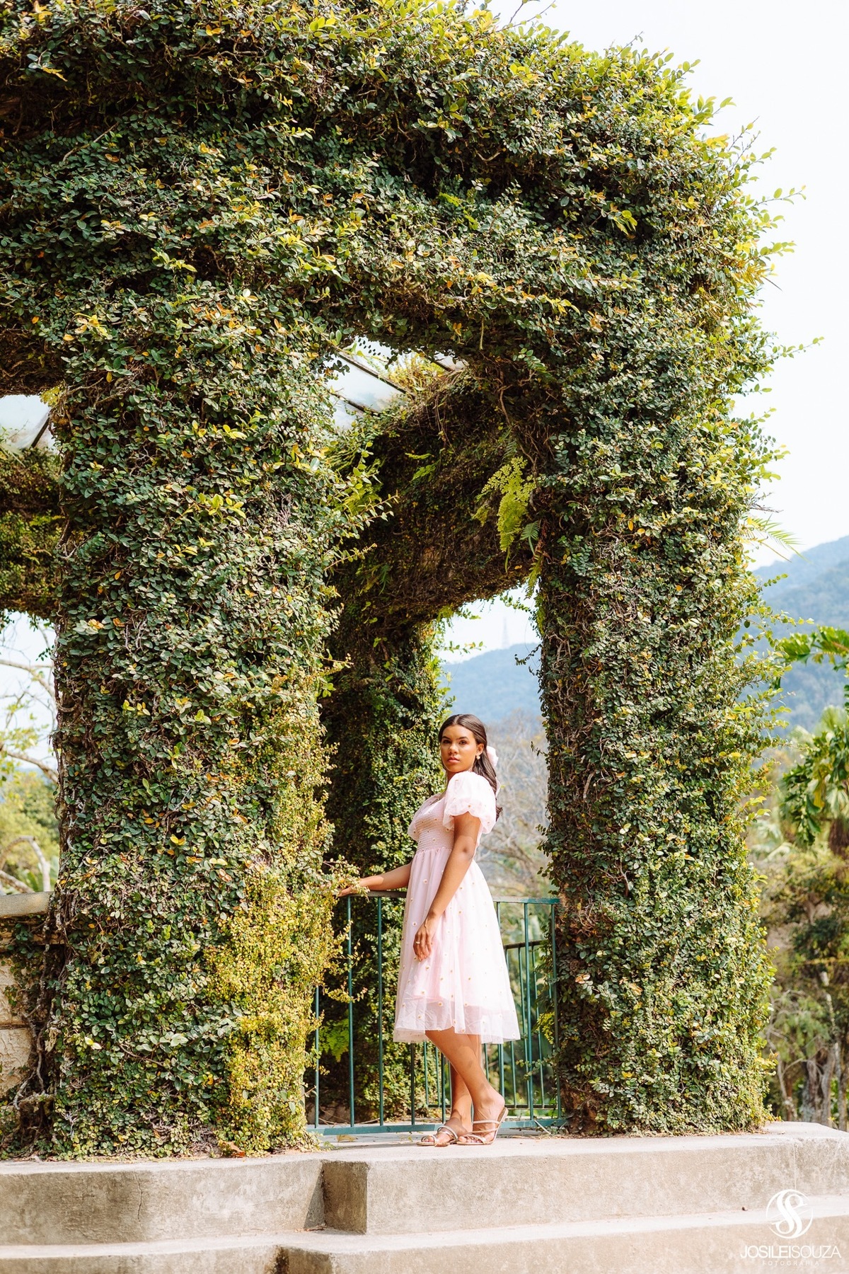 Ensaio de 15 anos no Jardim Botânico RJ