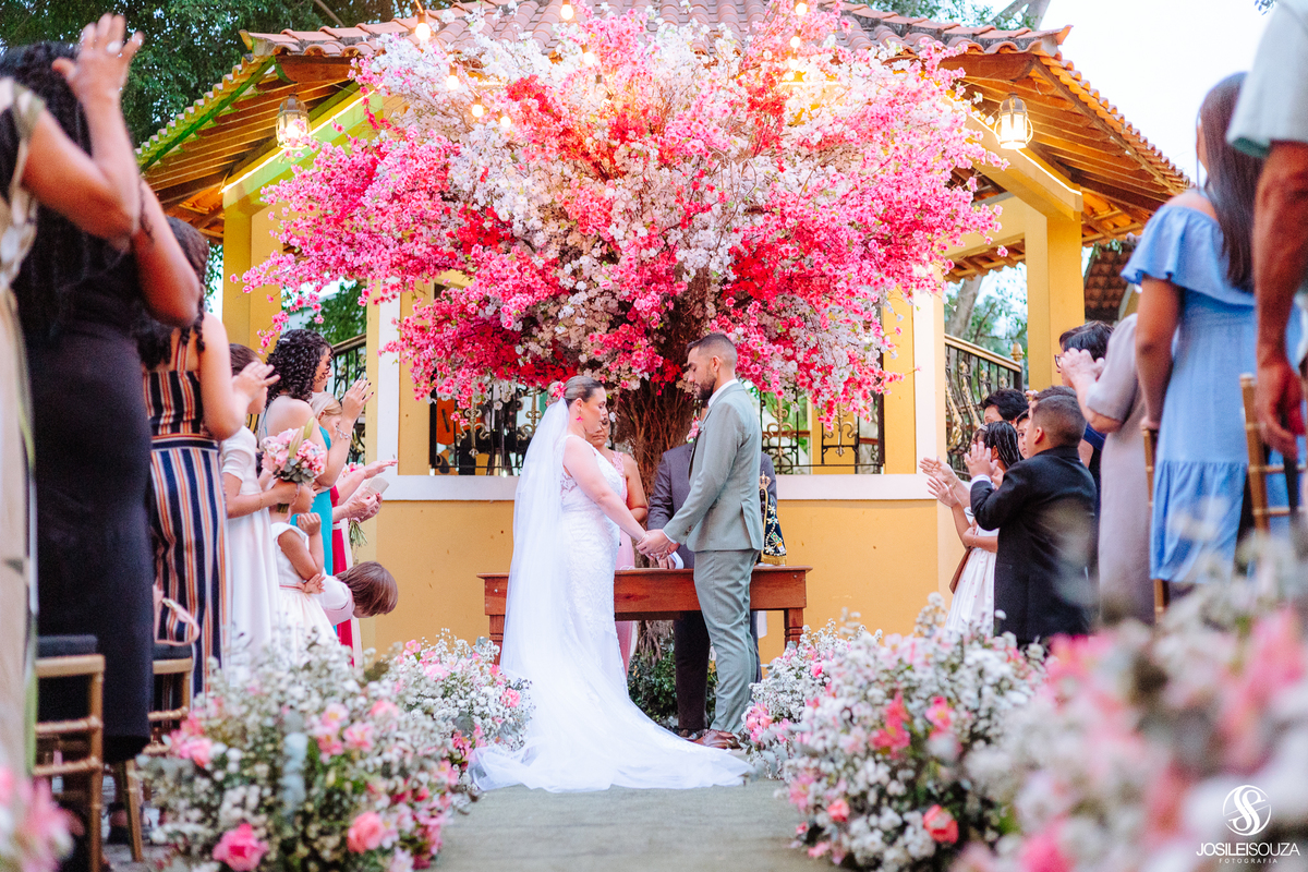 Casamento ao ar livre em Rio Bonito