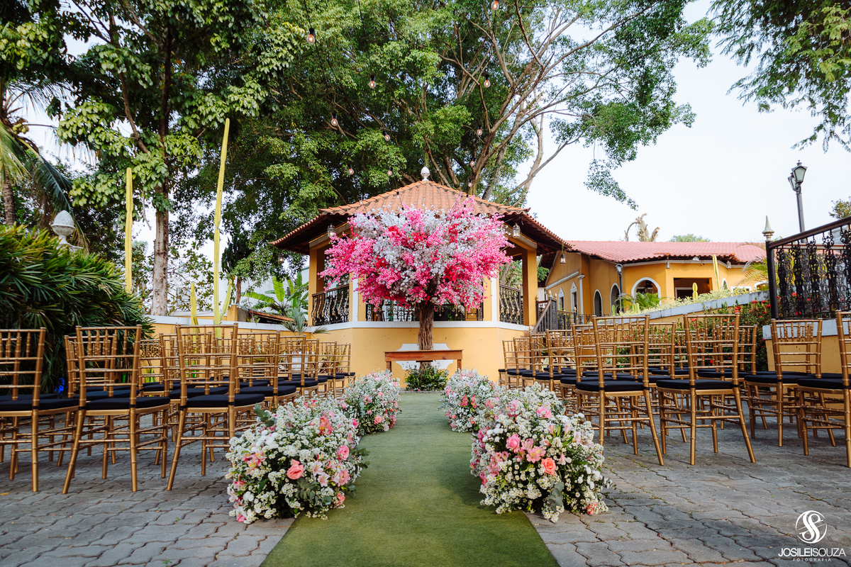 Casamento ao ar livre em São Gonçalo