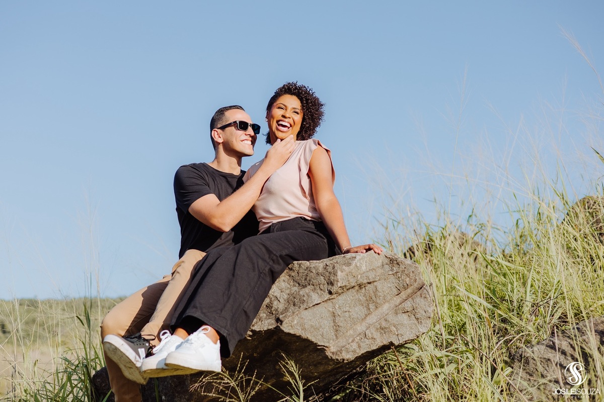 Ensaio na lagoa em Niterói