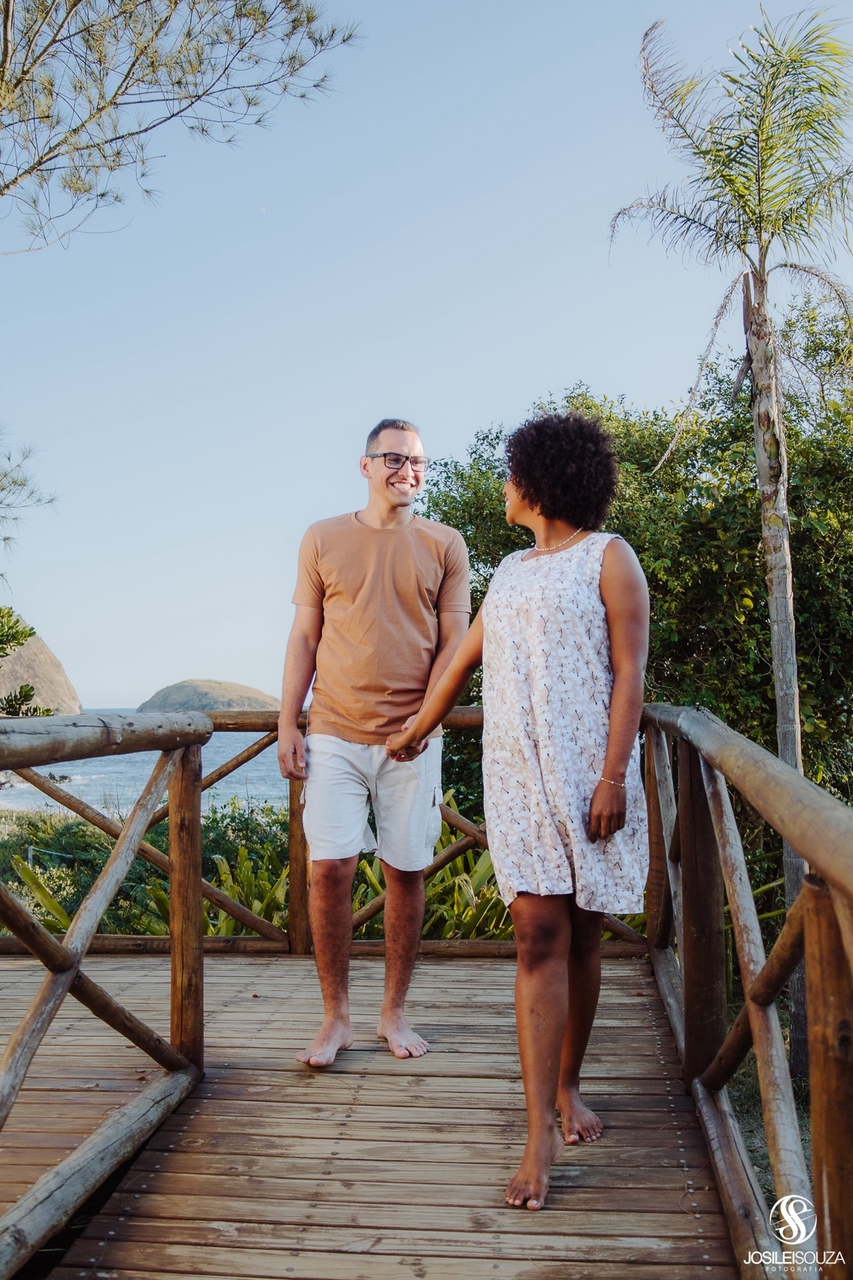 Ensaio de Casal no Canal de Itaipu
