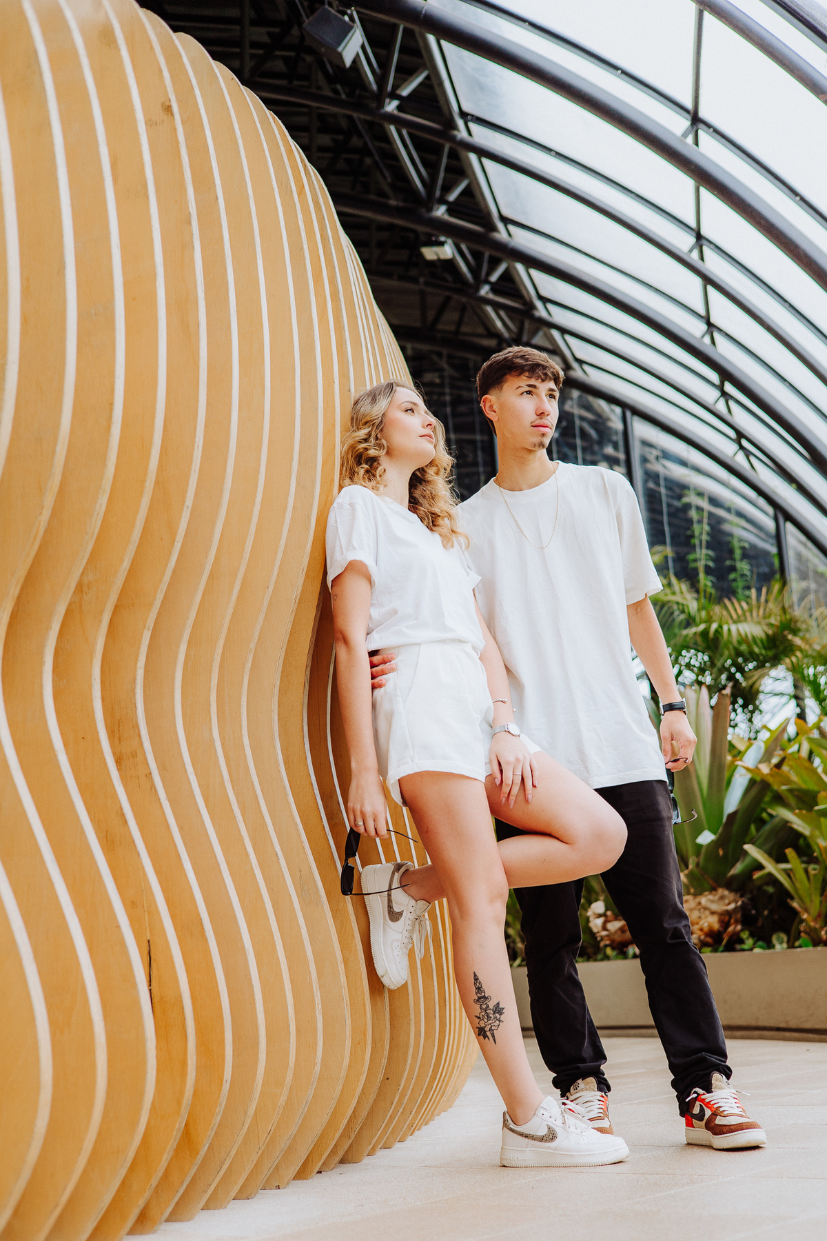 Ensaio Fotográfico no Jardim botânico