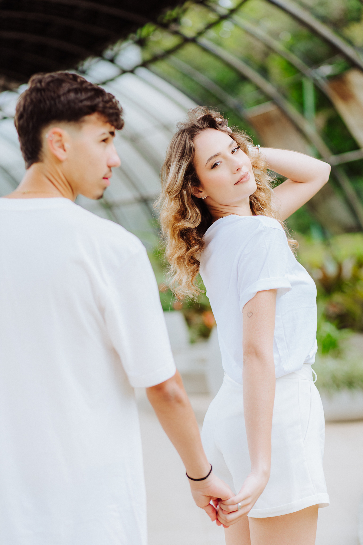 Ensaio Fotográfico no Jardim botânico