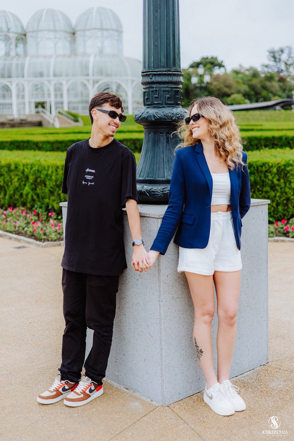 Fotografia no jardim botânico de curitiba