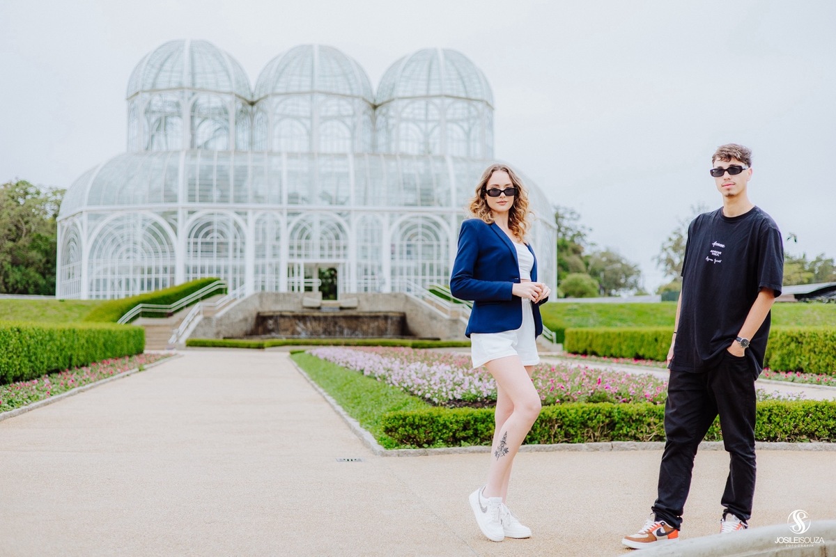 Fotografia no jardim botânico de curitiba