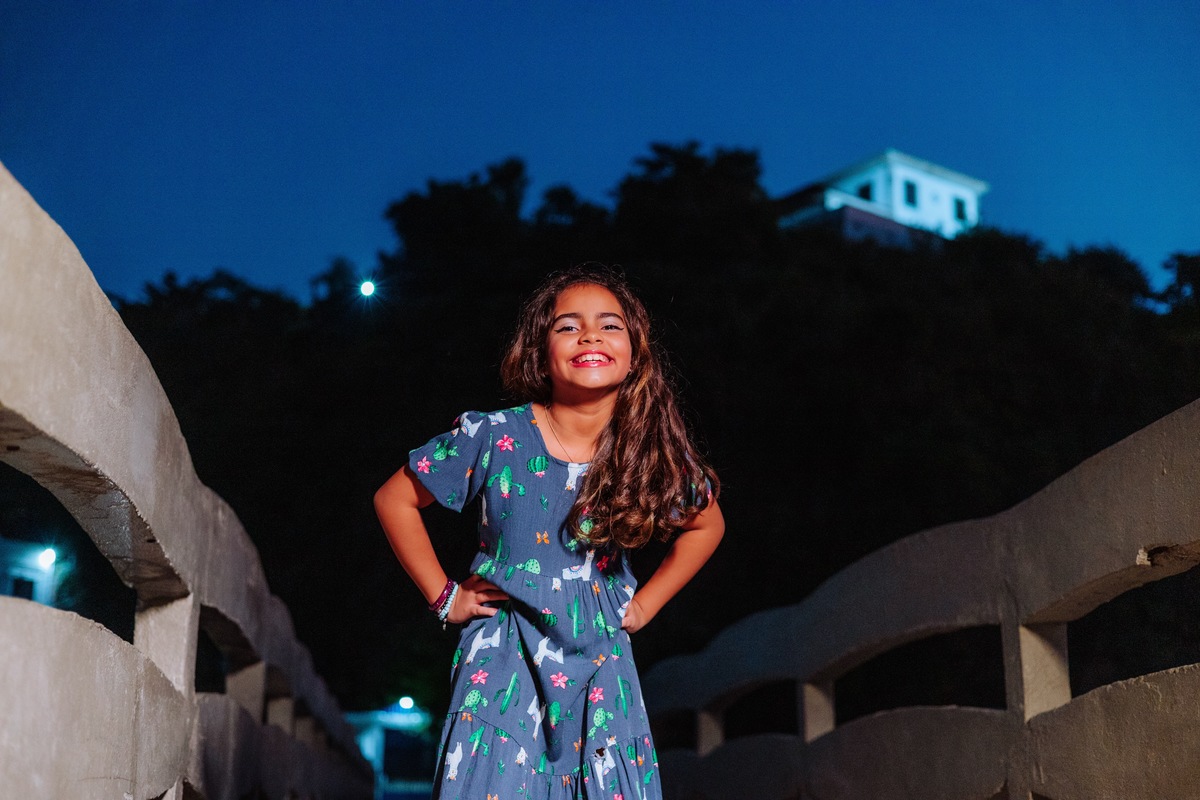 Ensaio de pré adolescente em niterói