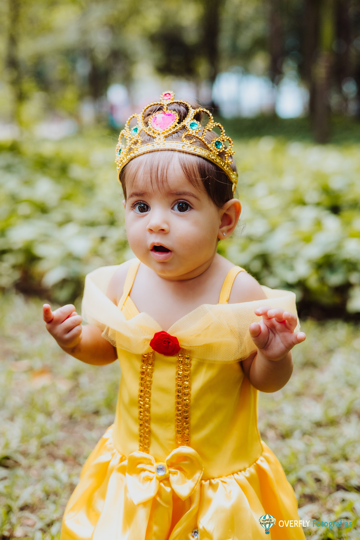 Ensaio de 1 ano no Campo de São Bento