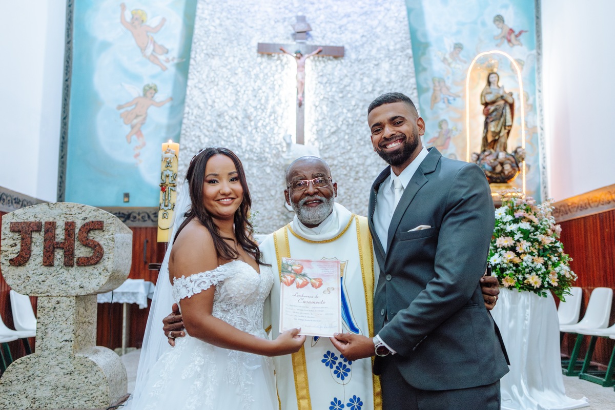 Casamento em igreja Católica em são gonçalo 