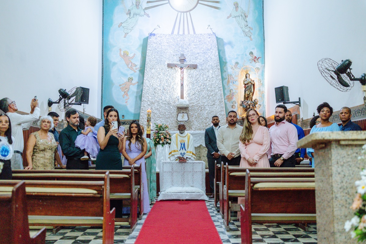 Casamento na Paróquia Nossa Senhora da Conceição em São Gonçalo