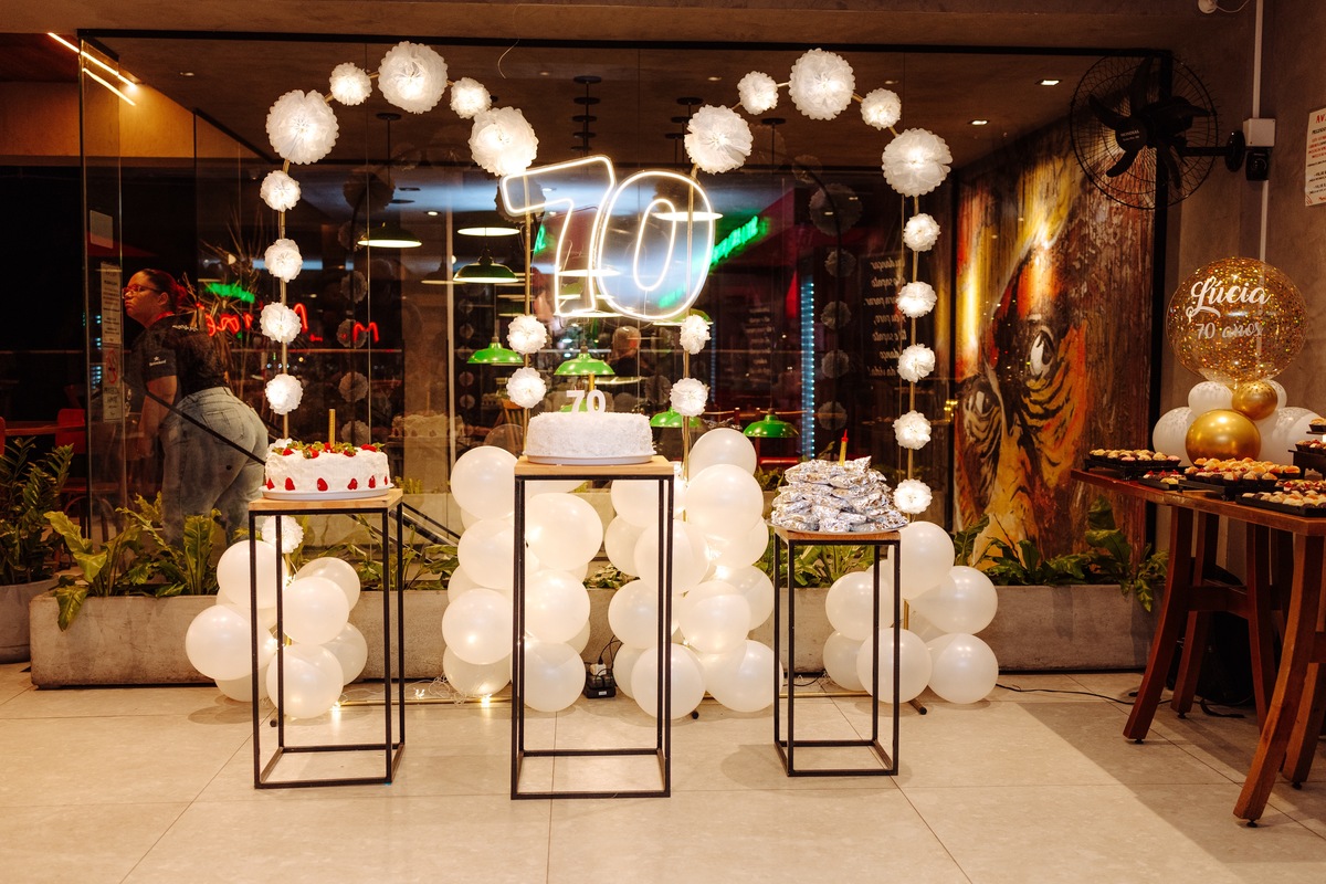 Aniversário de 70 anos no Restaurante Mané em São francisco Niterói