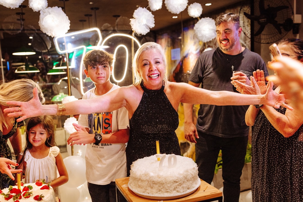 Aniversário de 70 anos em Niterói